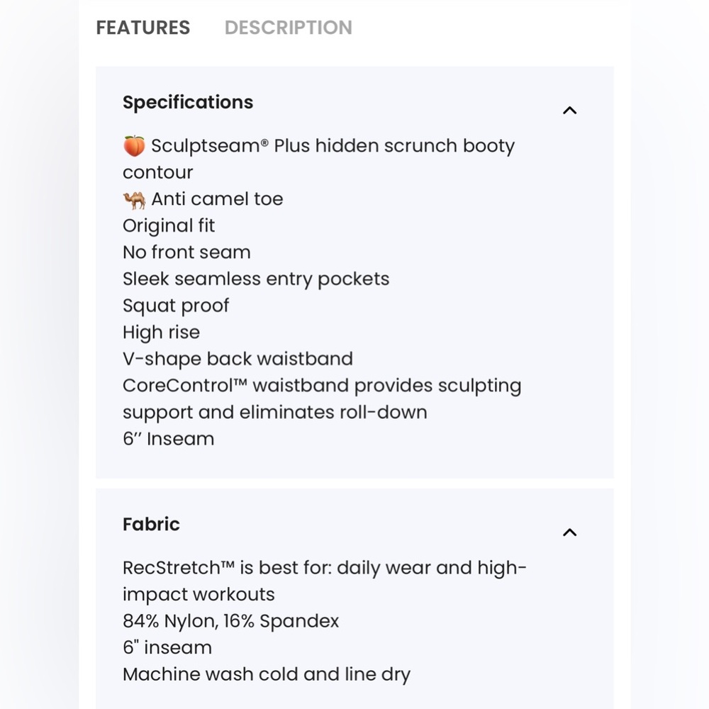 NWOT Paragon RecStretch Empower Sculptseam™ - Picture 8 of 9